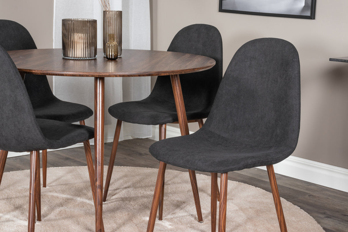 Eettafel Vemb Ø100 cm walnoot