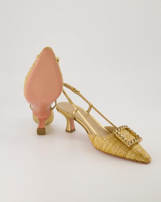 Konstantin Starke Stefi Slingpumps in Gold