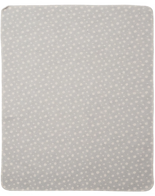 Schmusedecke PUPPE - BIENE (70x90) in grau/gelb