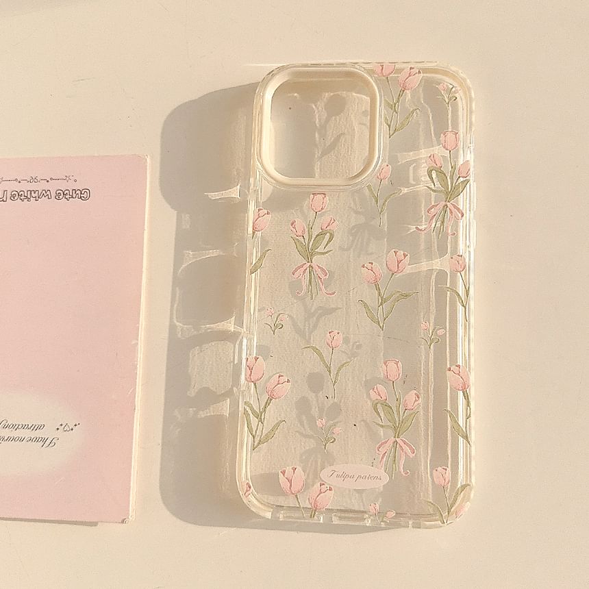 Bloeiende madeliefjes - Tulp telefoonhoesje - iPhone 16 Pro Max / 16 Pro / 16 Plus / 16 / 15 Pro Max / 15 Pro / 15 Plus / 15 / 14 Pro Max / 14 Pro / 14 Plus / 14 / 13 Pro Max / 13 Pro / 13