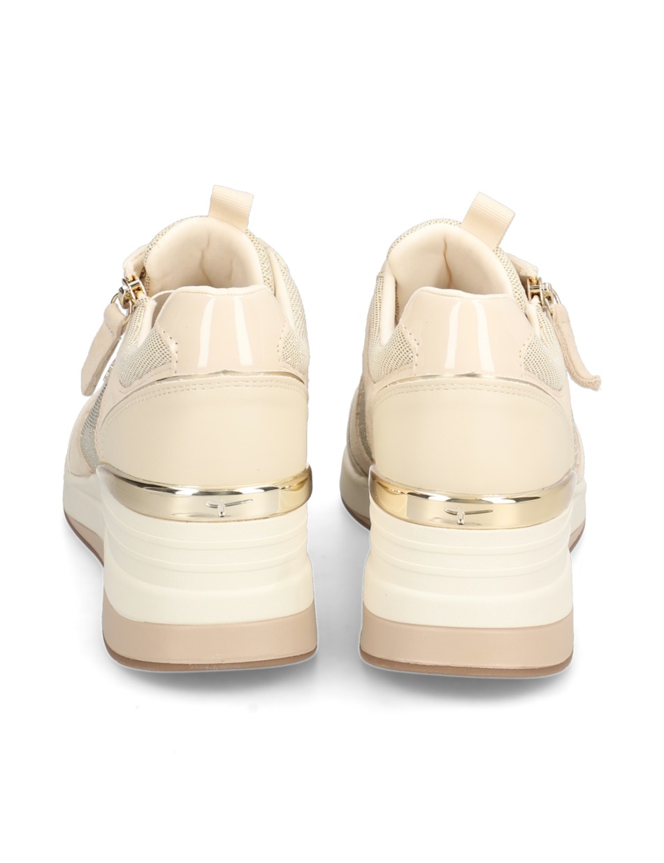 Lederkombination Sneaker