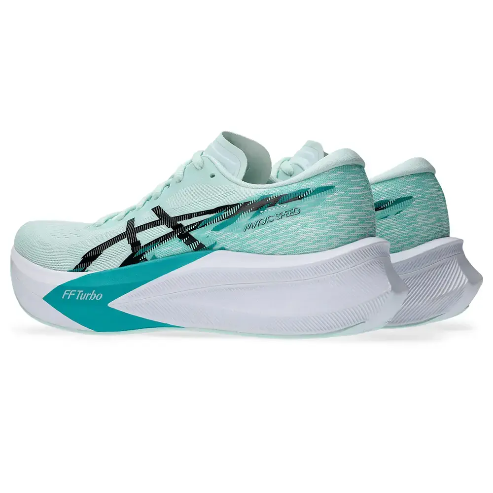 ASICS Magic Speed 4 Hardloopschoenen Groen/Zwart Dames
