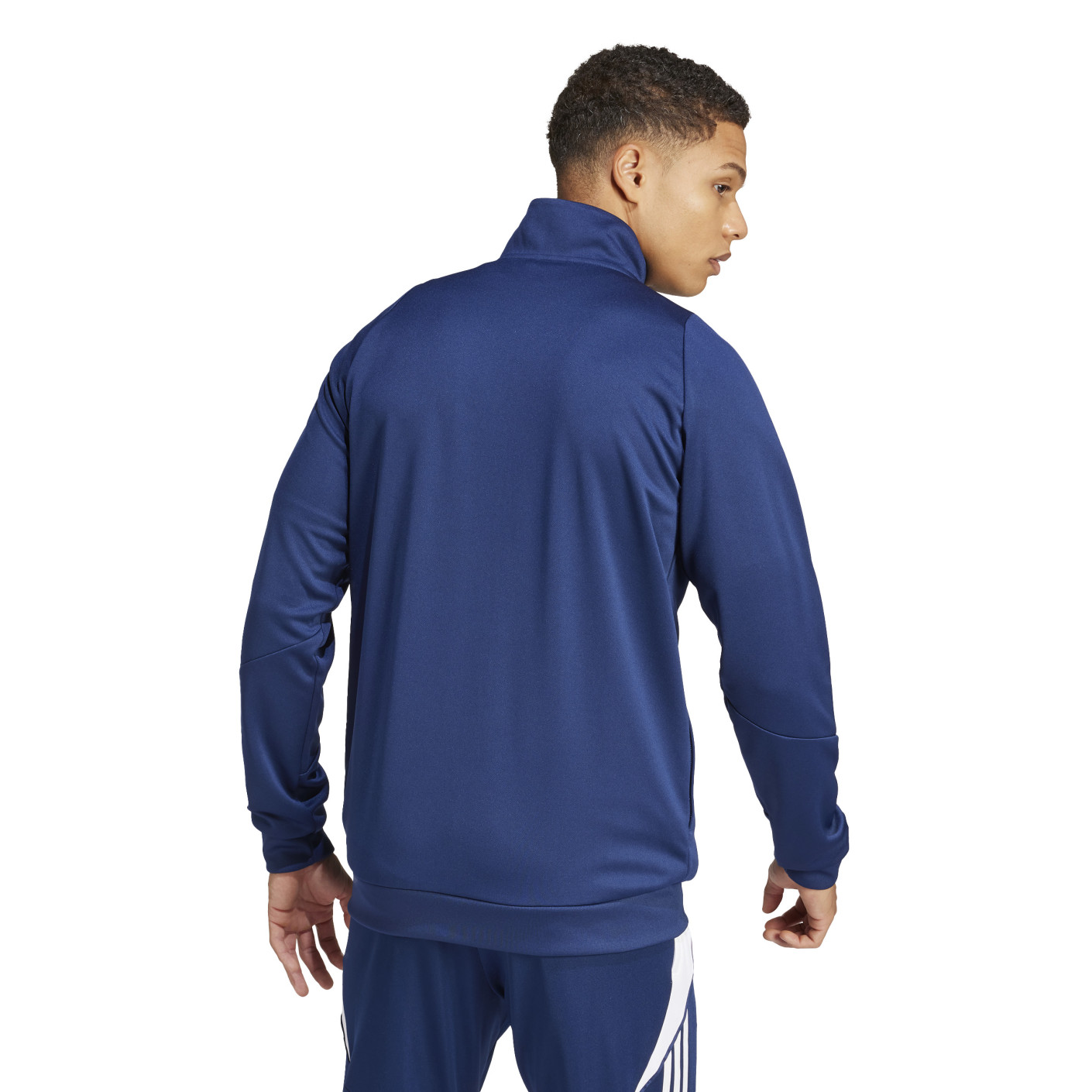 Adidas Tiro 24 Trainingsjack Donkerblauw Wit