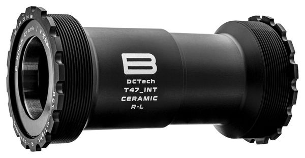 Boîtier de Pédalier Bikone DCTech T47 Internal Ceramic pour BB30 Noir