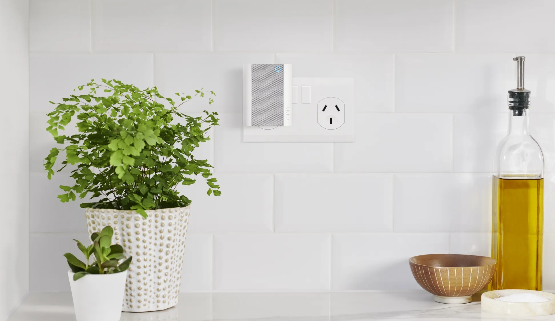 Ring Battery Video Doorbell Nickel Satiné   Chime Sonnette connectée