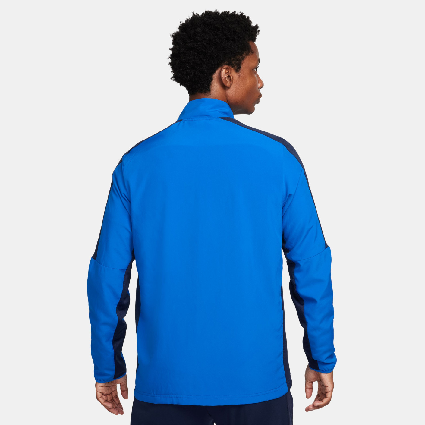 Nike Dri-FIT Academy 23 Trainingsjack Full-Zip Woven Blauw Donkerblauw Wit