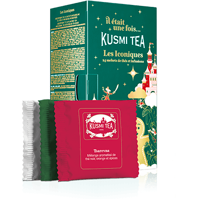 Coffret Les Iconiques-24 sachets thés / infusions bio aromatisés