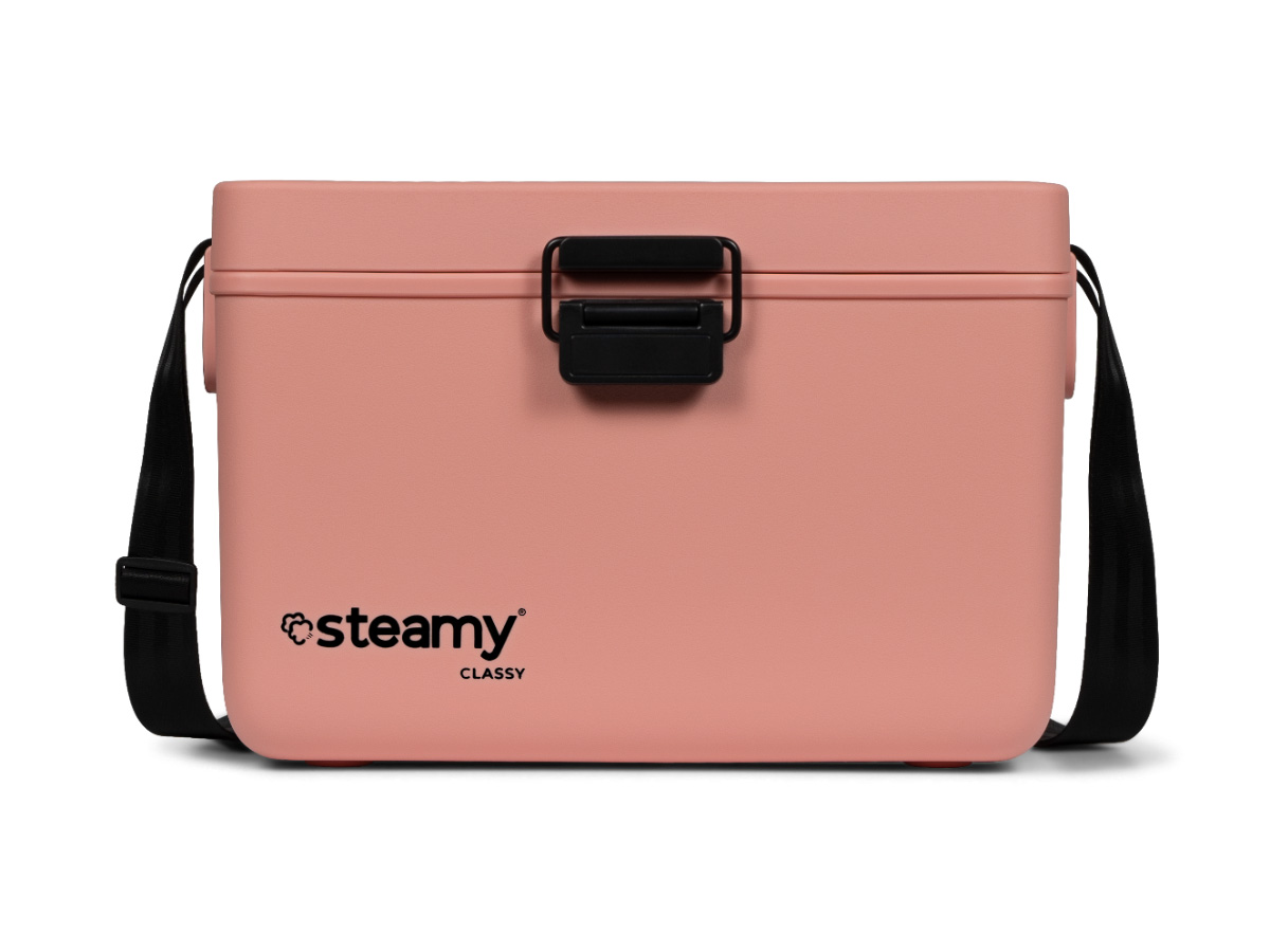 Steamy Classy 12L koelbox - Salmon Pink