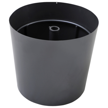Handson parasolvoet in pot zwart rond 420 mm