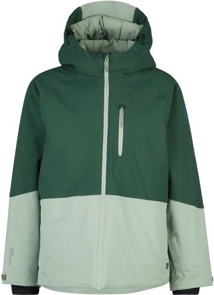 Stoic Kids MountainWool AsplidenSt II Ski Jacket Ski-jas (Kinderen |groen |waterdicht)