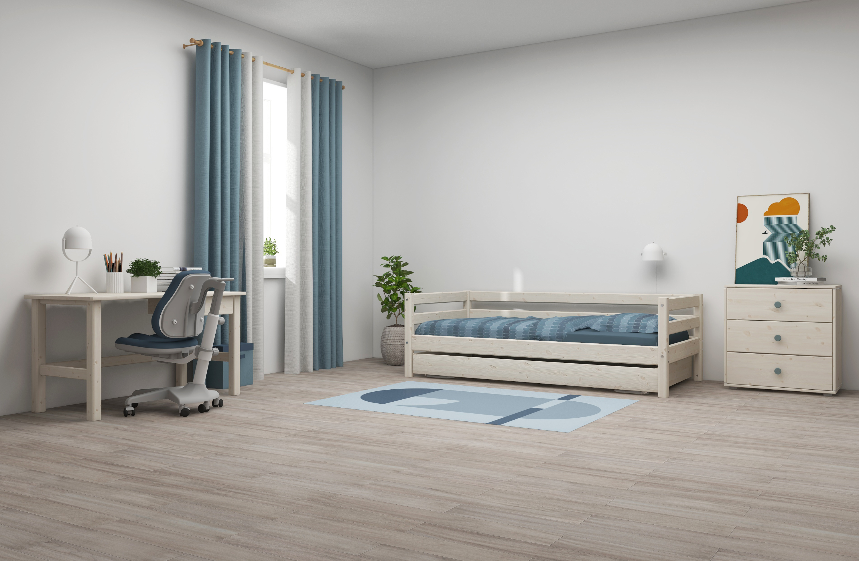 Ausziehbett FLEXA CLASSIC