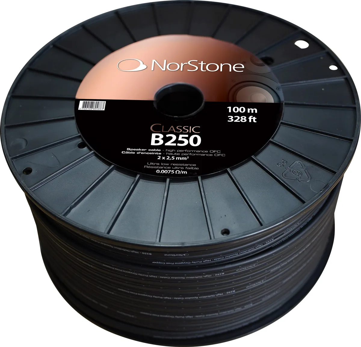NorStone B250 (200 m) Câbles d'enceintes en bobine