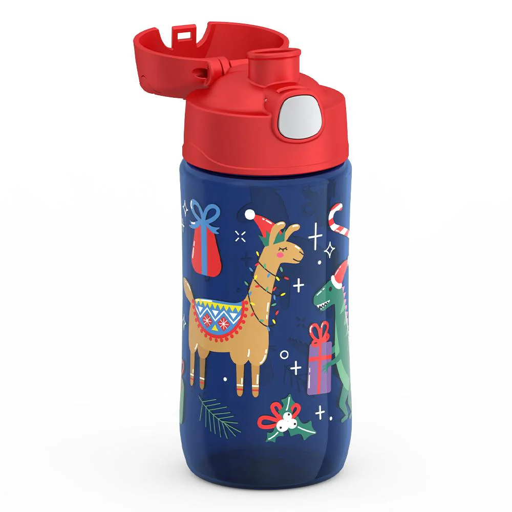16oz THERMOS® KIDS PLASTIC WATER BOTTLE ANIMAL PRESENTS