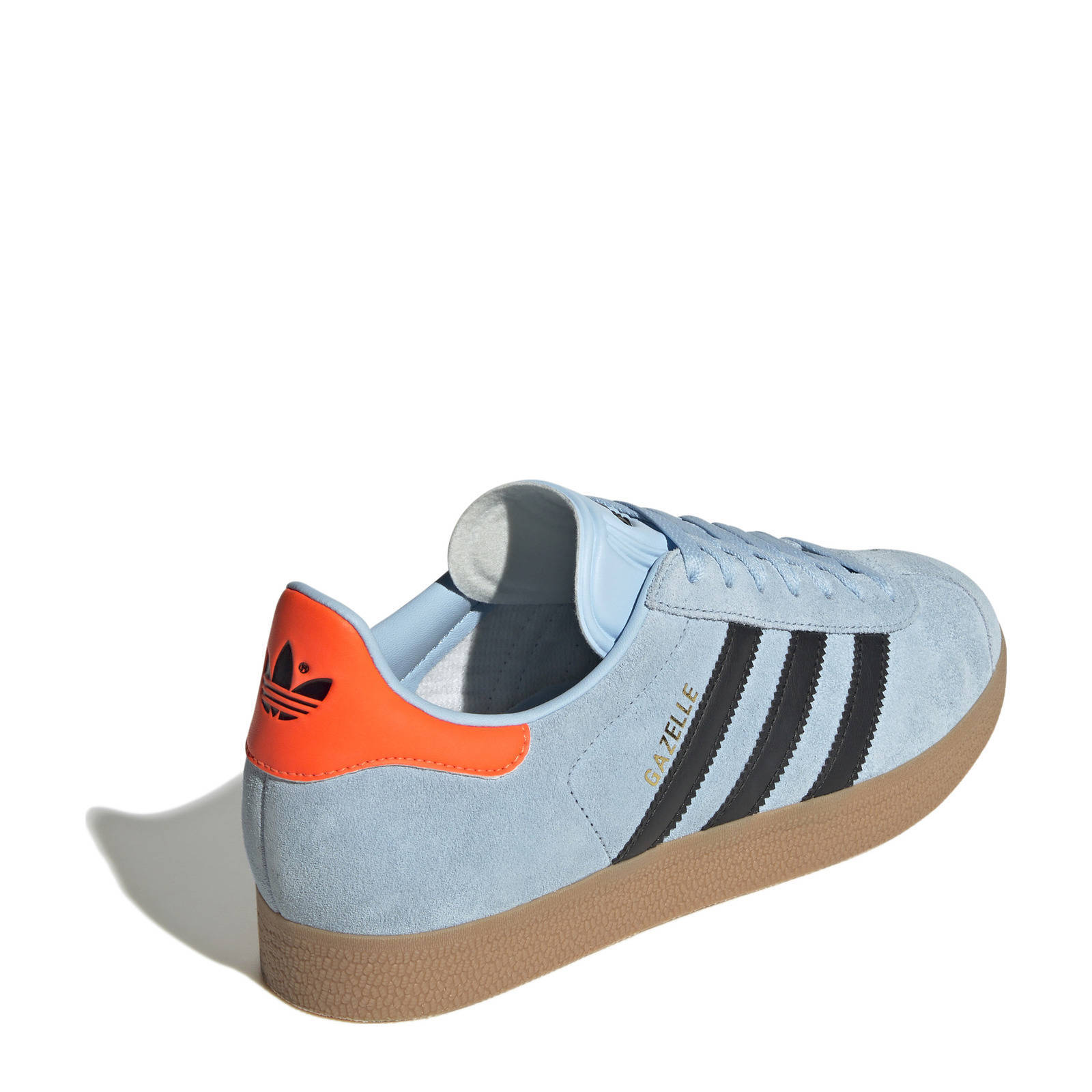 adidas GAZELLE  sneakers lichtblauw/zwart/gum