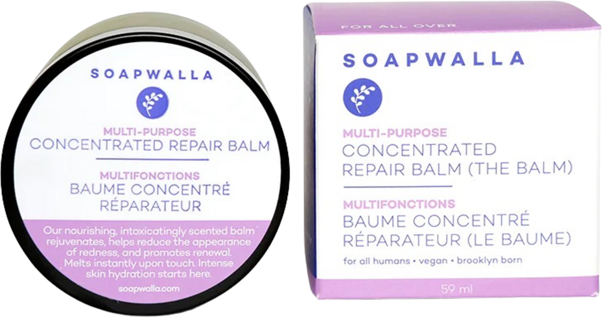 Soapwalla  The Balm Concentrated Repair Balm, 57 g
