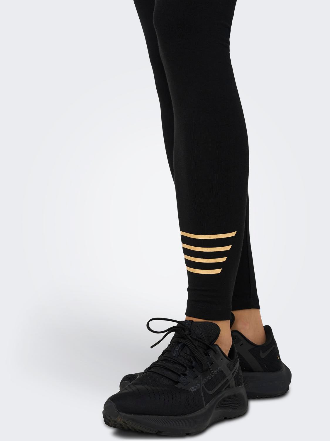 ONPSTRONG Hohe Taille Slim Fit Leggings Black