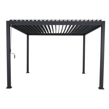 Pergola Deluxe Antraciet 3,6x3,6m