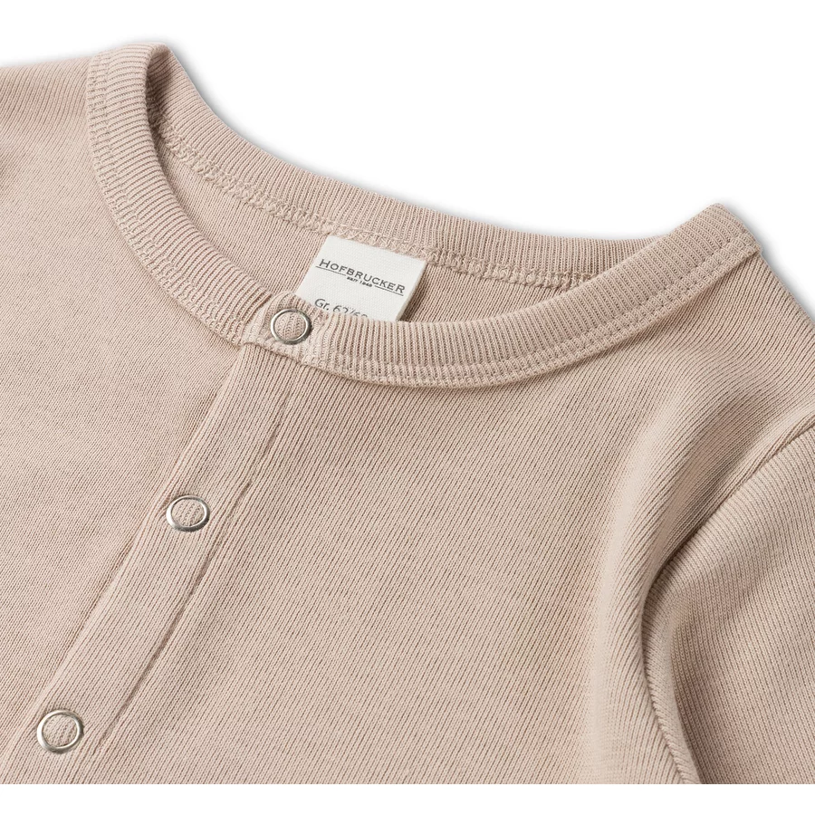 Hofbrucker Baby Schlafanzug Mina Taupe