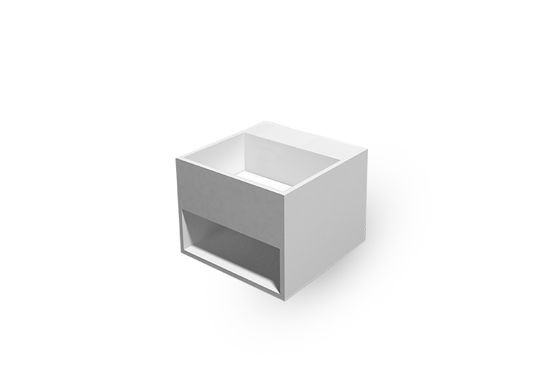 SSI Design Fondo Solid Surface Fontein 32.5x32.5cm
