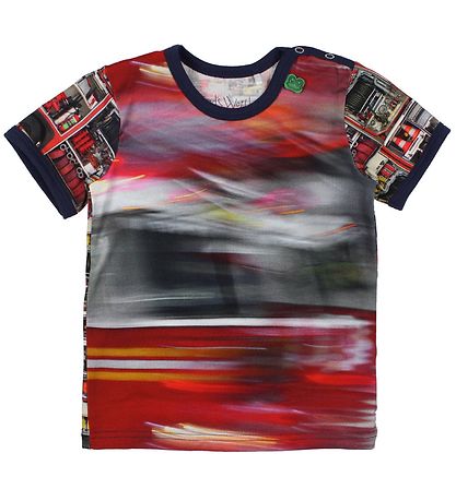 Freds WoRød T-shirt - Brandbil