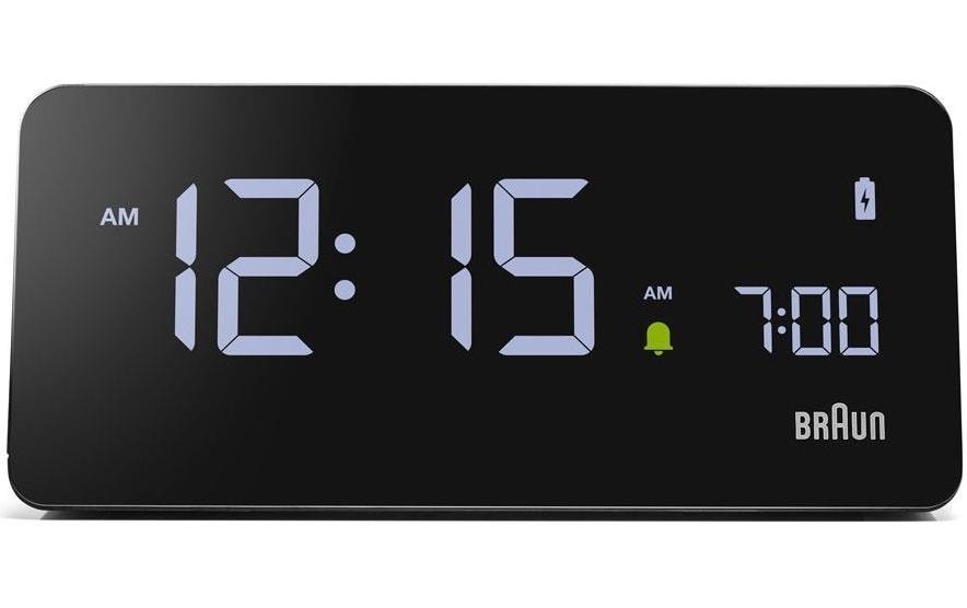 Digitalwecker mit LCD Display 10W Qi LadefunktionDigitaluhr mit Wecker