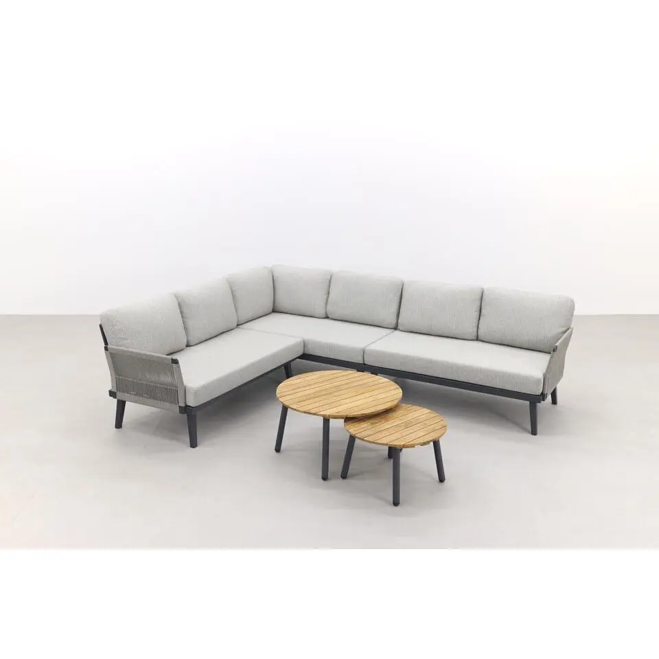 Durban/mindo loungeset - hoekbank - 3-delig