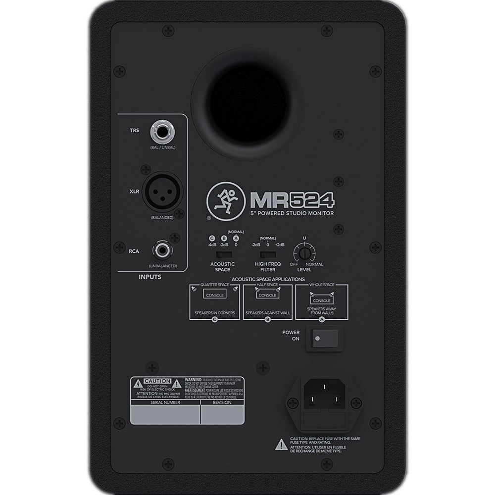 Mackie MR524 actieve studiomonitor (per stuk)