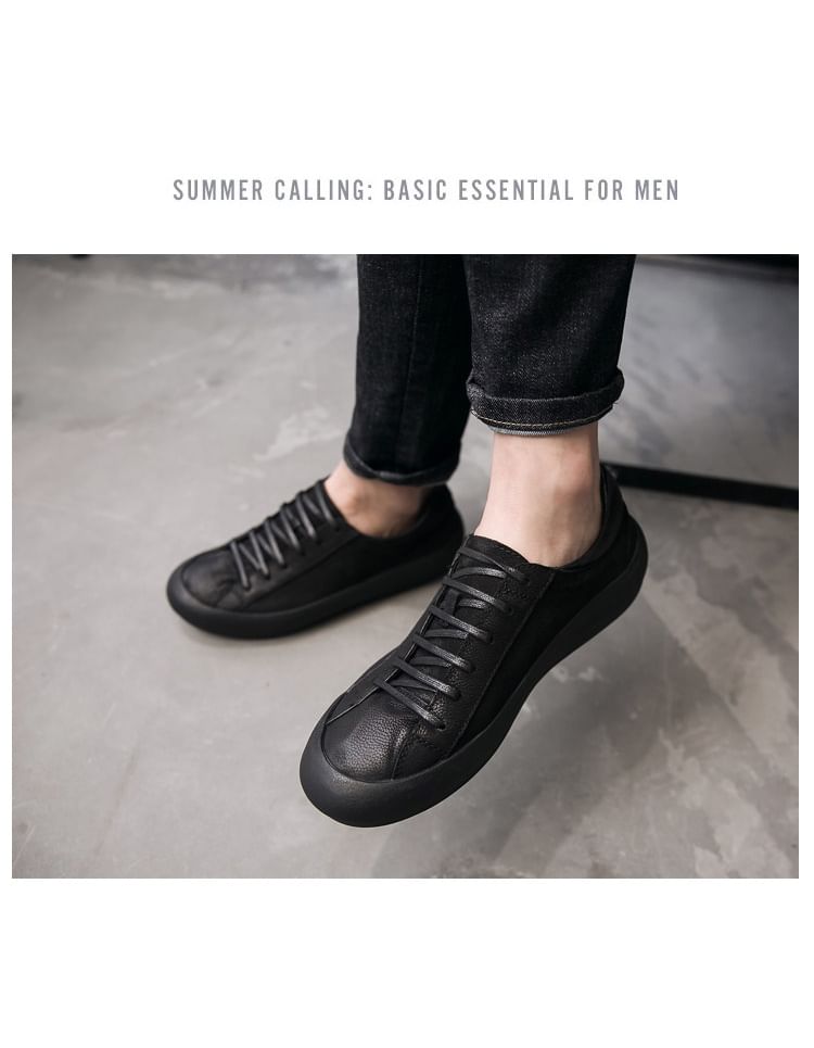 VEAZ - Effen veterschoenen