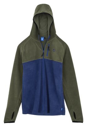 Polaire technique Lagoped Phantom Hoodie Kaki Unisex