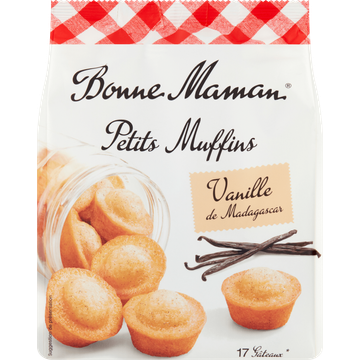 Bonne Maman Petits Muffins Vanille de Madagascar 235 g