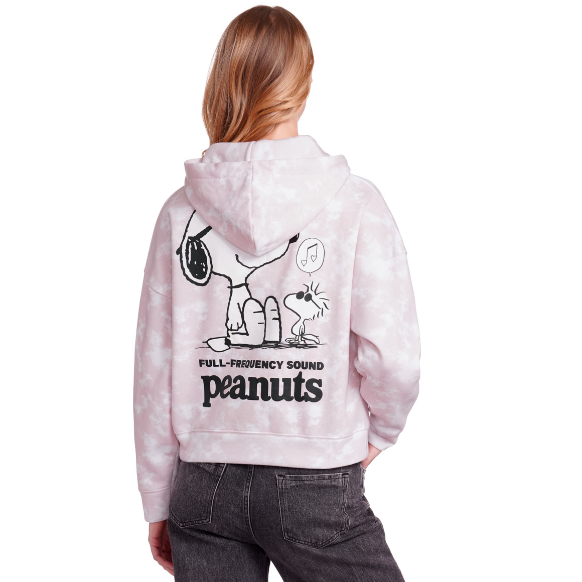 Jonas Nielsen Peanuts Hoodie mit Print helllila