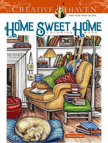 Creative Haven Home Sweet Home Coloring Book - Creative Haven (Paperback)