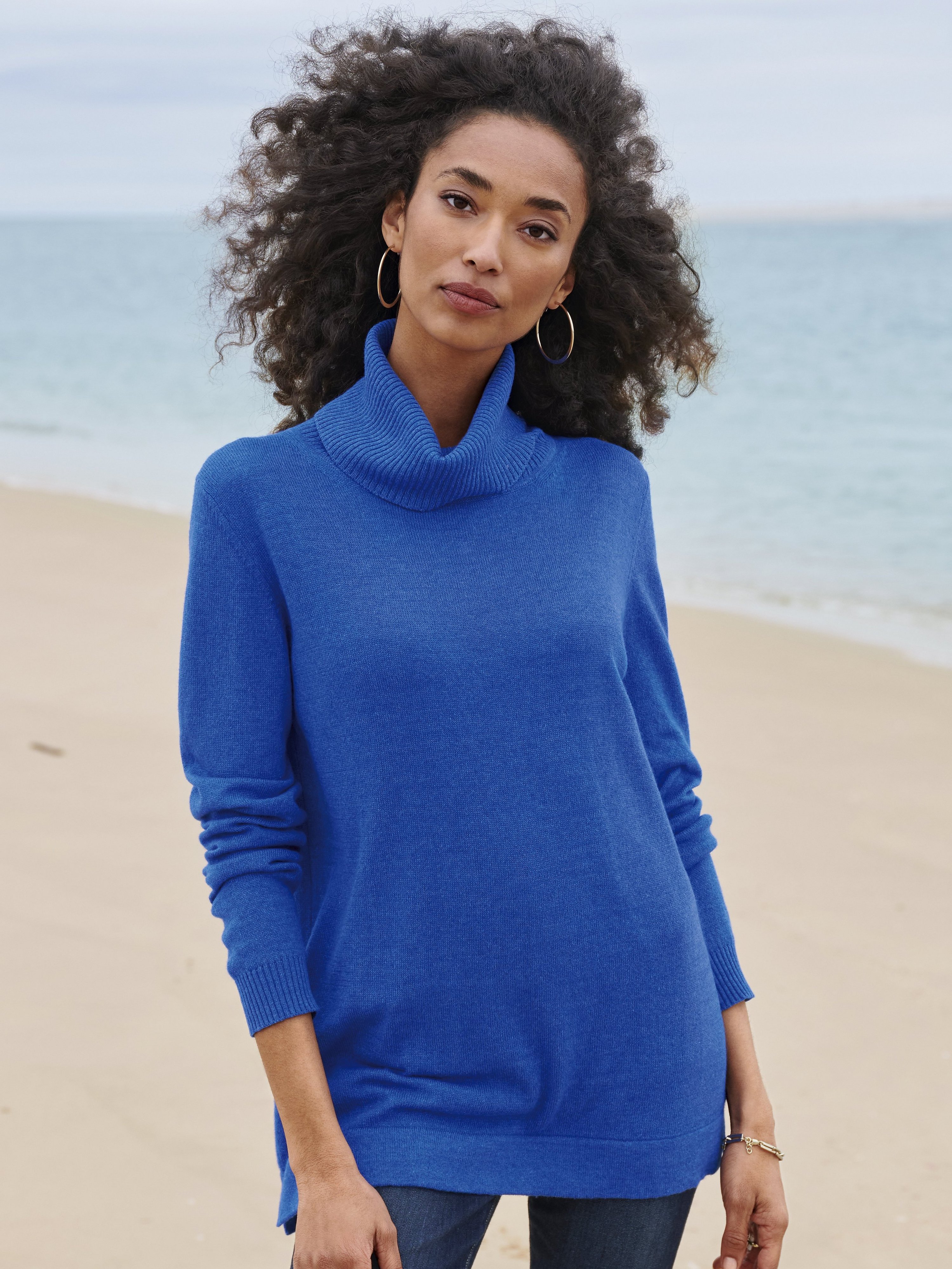Rollkragen-Pullover Modell Tamara