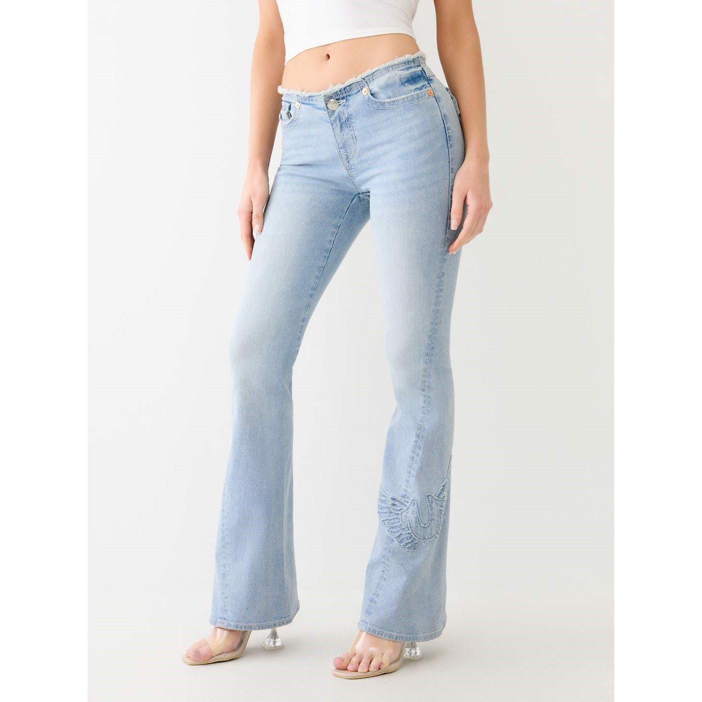 True Religion TR Wing Joey Flared Jeans