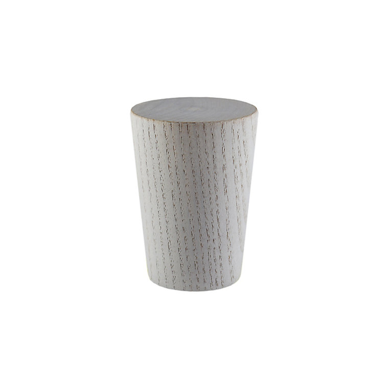 Embout cône pour barre à rideau GoodHome 28 mm Chalki blanc