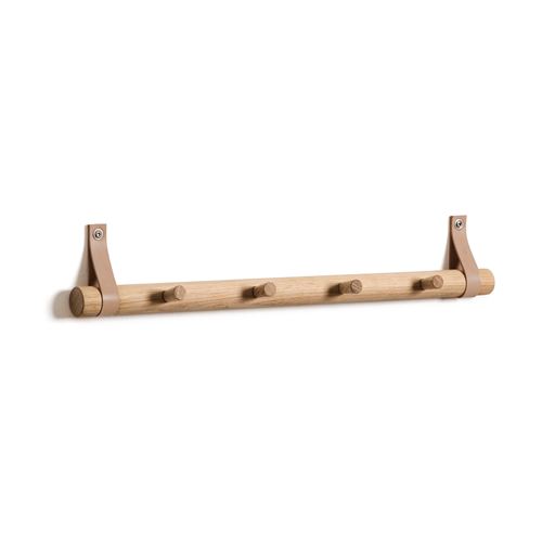 Ekta Rack 4 Dot Knagerække, Oiled