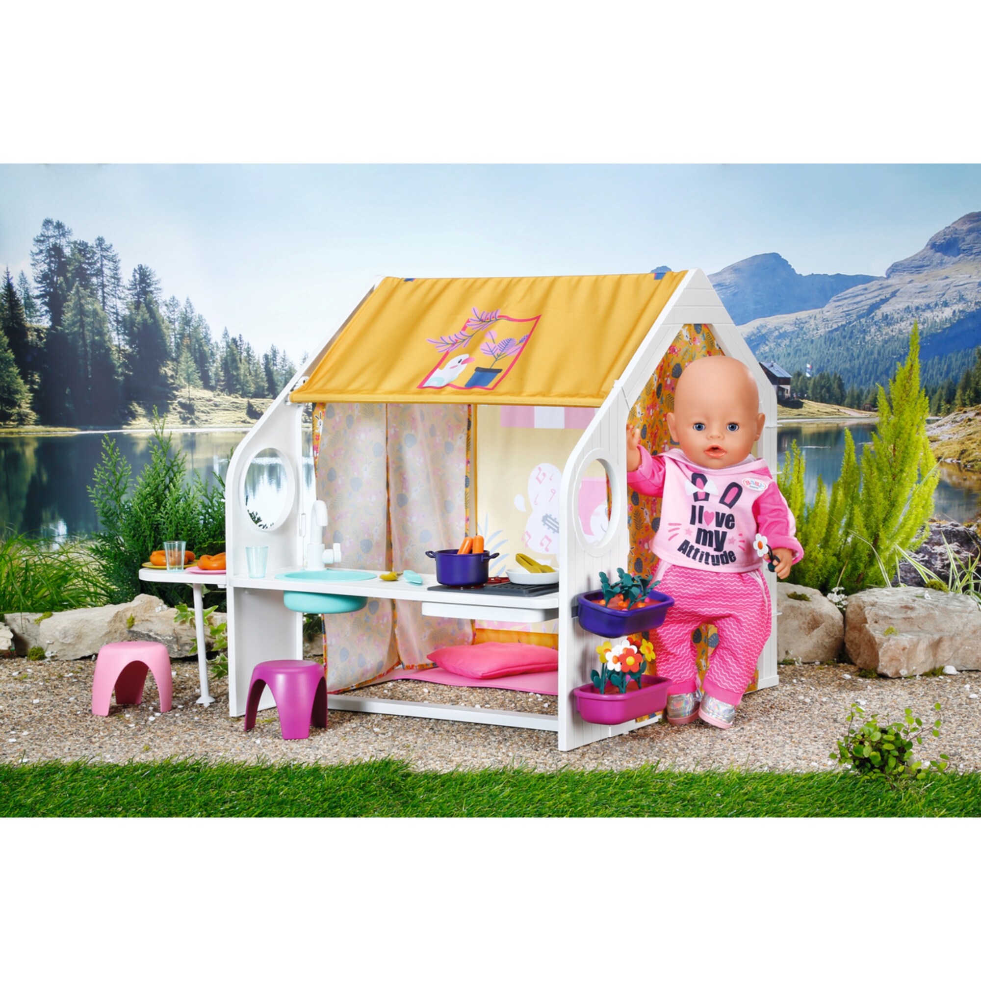 ZAPF Creation Puppenzubehör BABY born® Weekend Haus