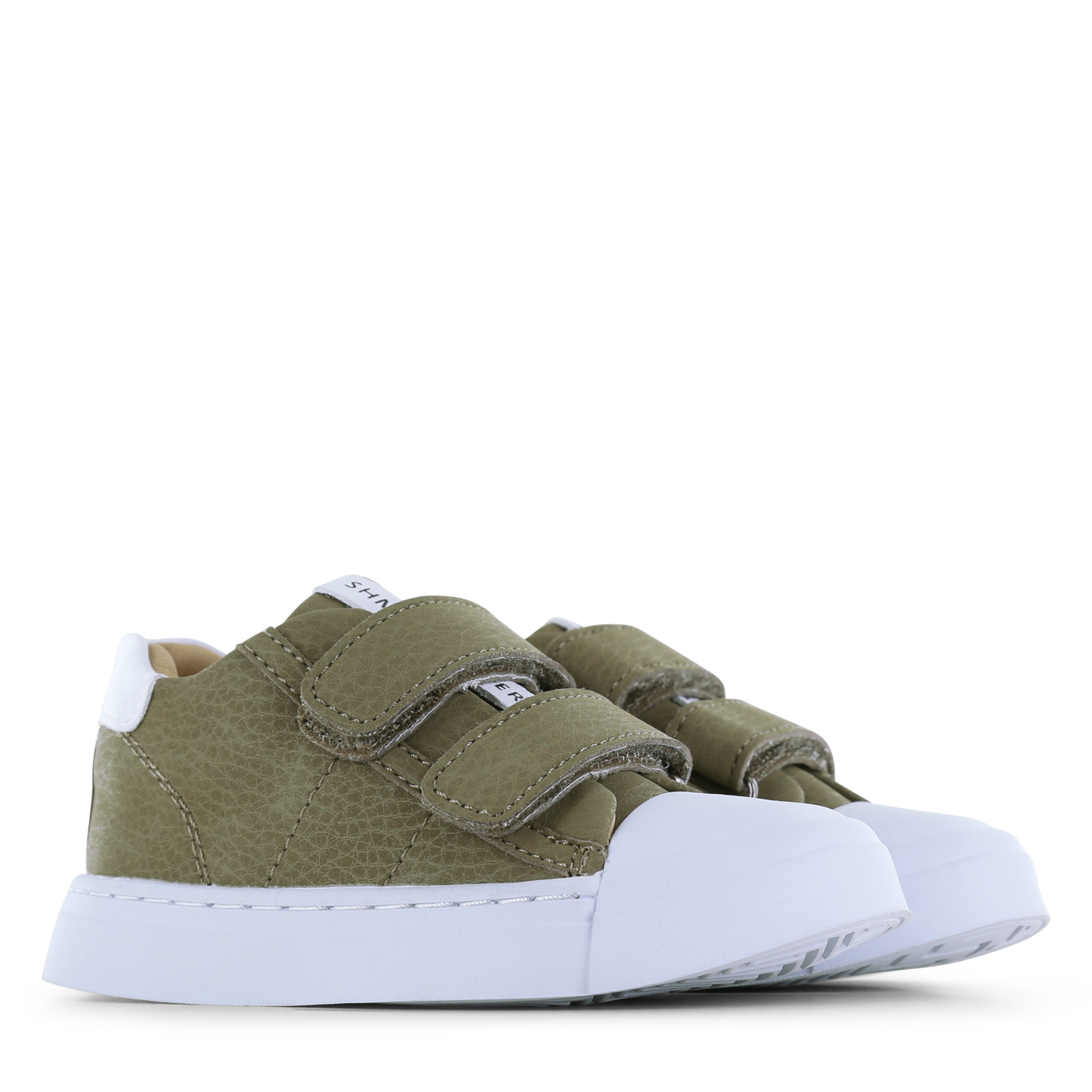 Shoesme groene sneaker Microfiber leer | Jongens schoenen