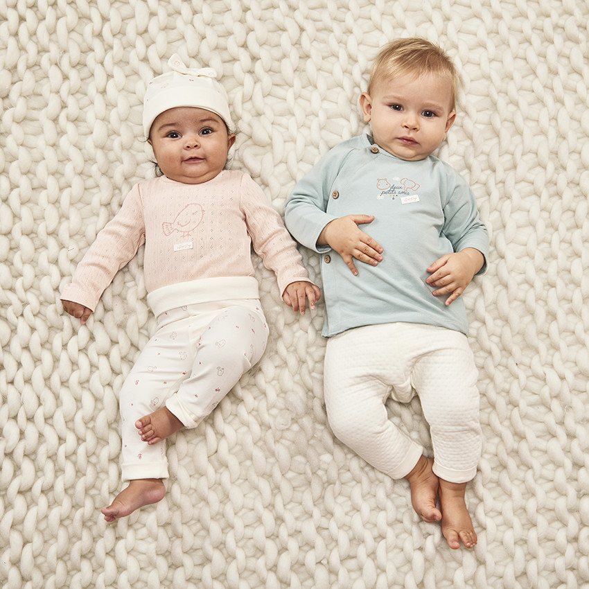 Ensemble 2 pièces matelassé pour bébé