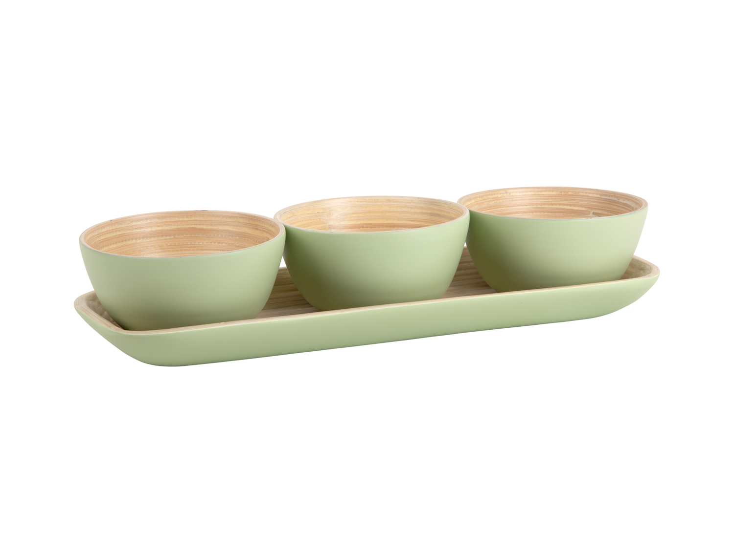 Snack set Puro bamboo soft green
