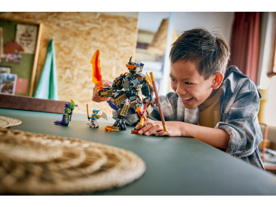 LEGO Cole's missiemecha en draak Zane (71854)