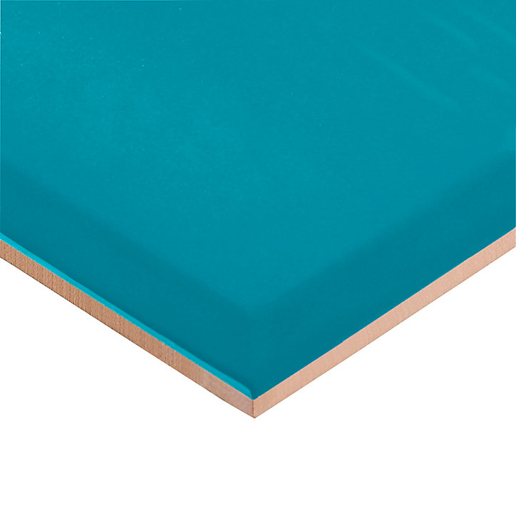 Carrelage mural 10 x 20 cm bleu GoodHome