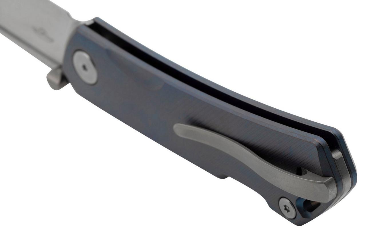 Real Steel Luna Maius, Titanium Slate Blue 7093, zakmes