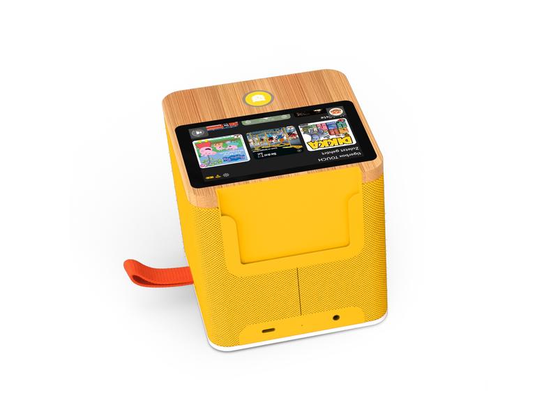 Tigermedia Tigerbox Touch Plus Swiss Edition Gelb Hörspiel-Box mit Touchdisplay