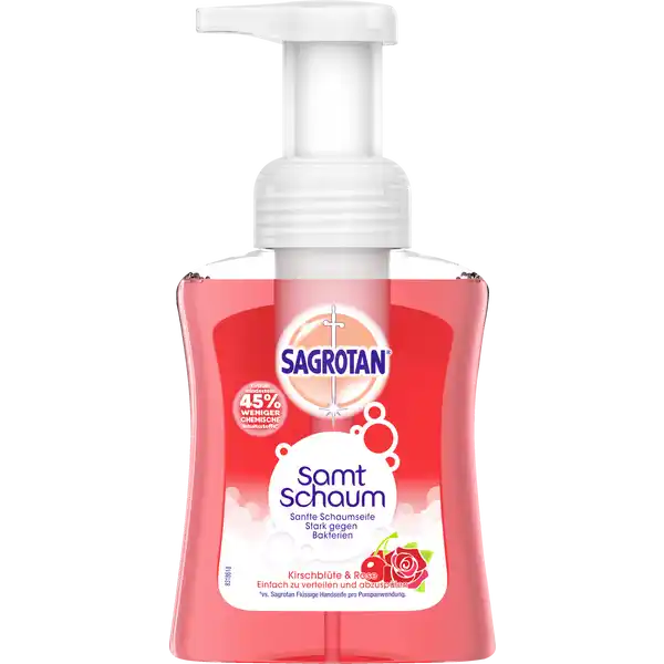 Samt Schaum Sanfte Schaumseife Kirschblüte & Rose