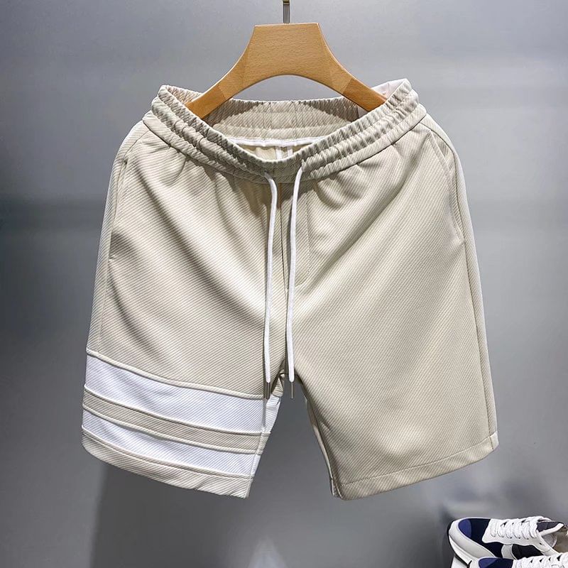 Craltuxe - Gestreepte joggingbroek met trekkoord in de taille