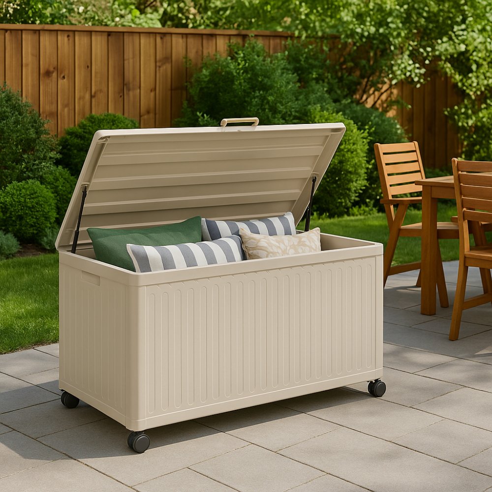 Hesperide HIXA Luxe Opbergbox Tuinkussenbox Soft Close Waterdicht 1...