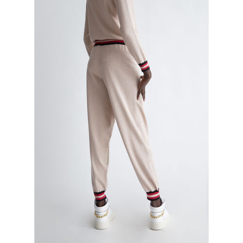 Liu Jo - Pantalón de puntoBetter Beige