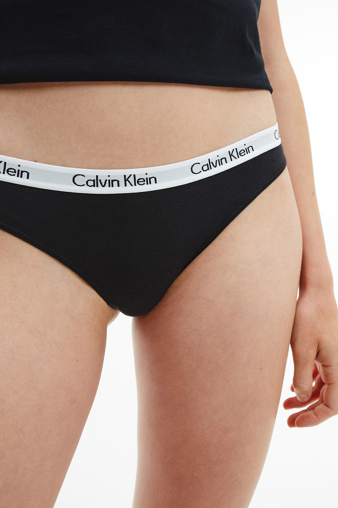 Cuecas Calvin Klein com elástico na cintura (pacote com 3)