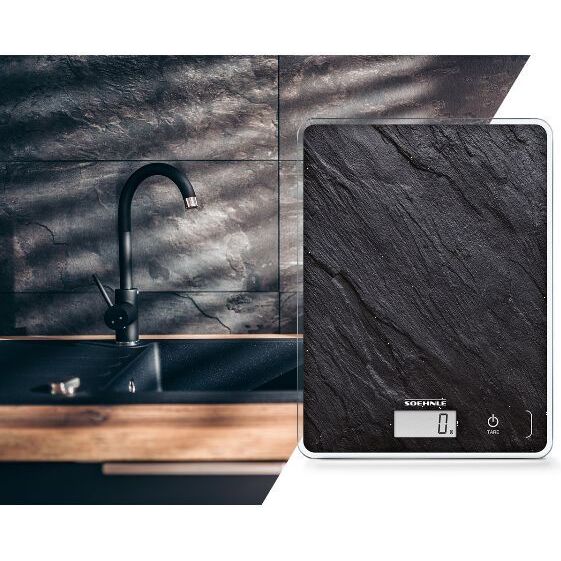 Balance 5 kg Effet Pierre Noire - Page Compact 300